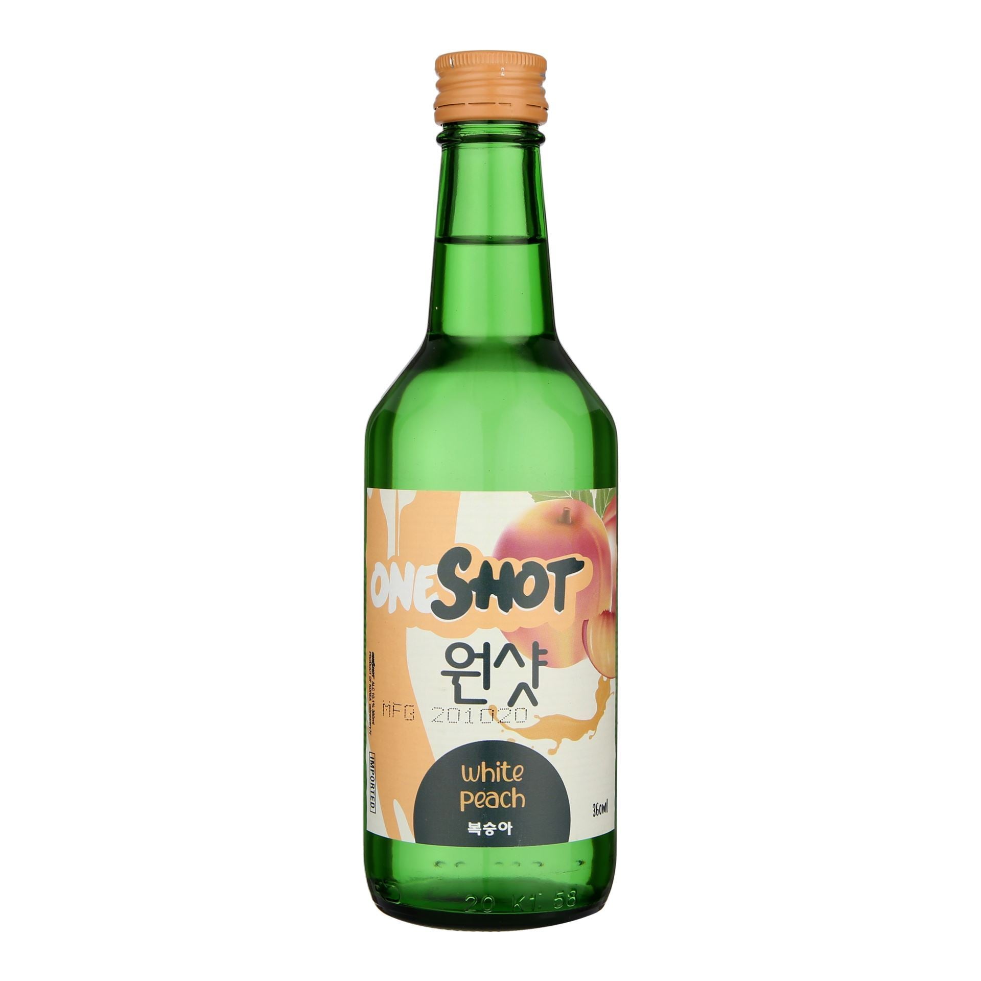 Oneshot Soju Pint (White Peach)