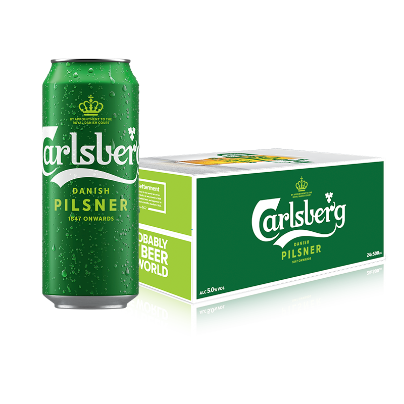 Carlsberg Danish Pilsner Beer Carton