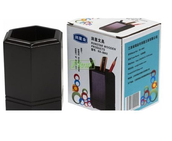 Flexi Brand Runstar Wooden Pen Stand (RX 8002)