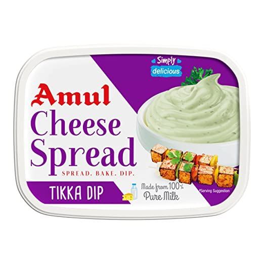 AMUL Cheese Spread Tikka Dip (Chilled)