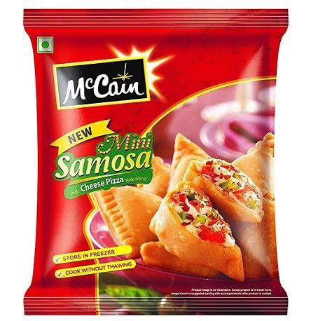 Mccain Mini Samosa Cheese Pizza