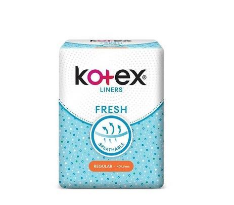 Kotex Fresh Liners Regular Unscented Sanitary Napkins