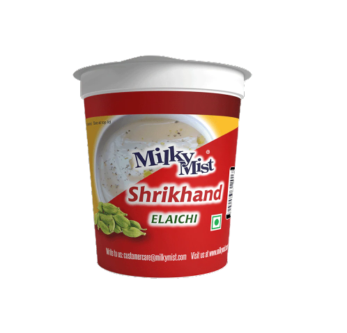 Milky Mist Fresh Shrikhand Elachi  (Delivered at least 1 week before it expires)