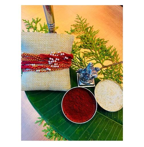 Premium Rakhi Moli With Beads