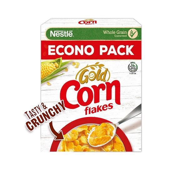 Nestle Cereal Whole Grain Breakfast Honey Gold Corn Flakes