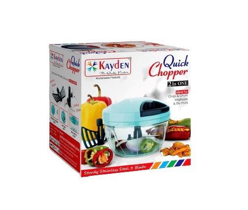 Kayden Plastic Manual Vegetable Quick Chopper