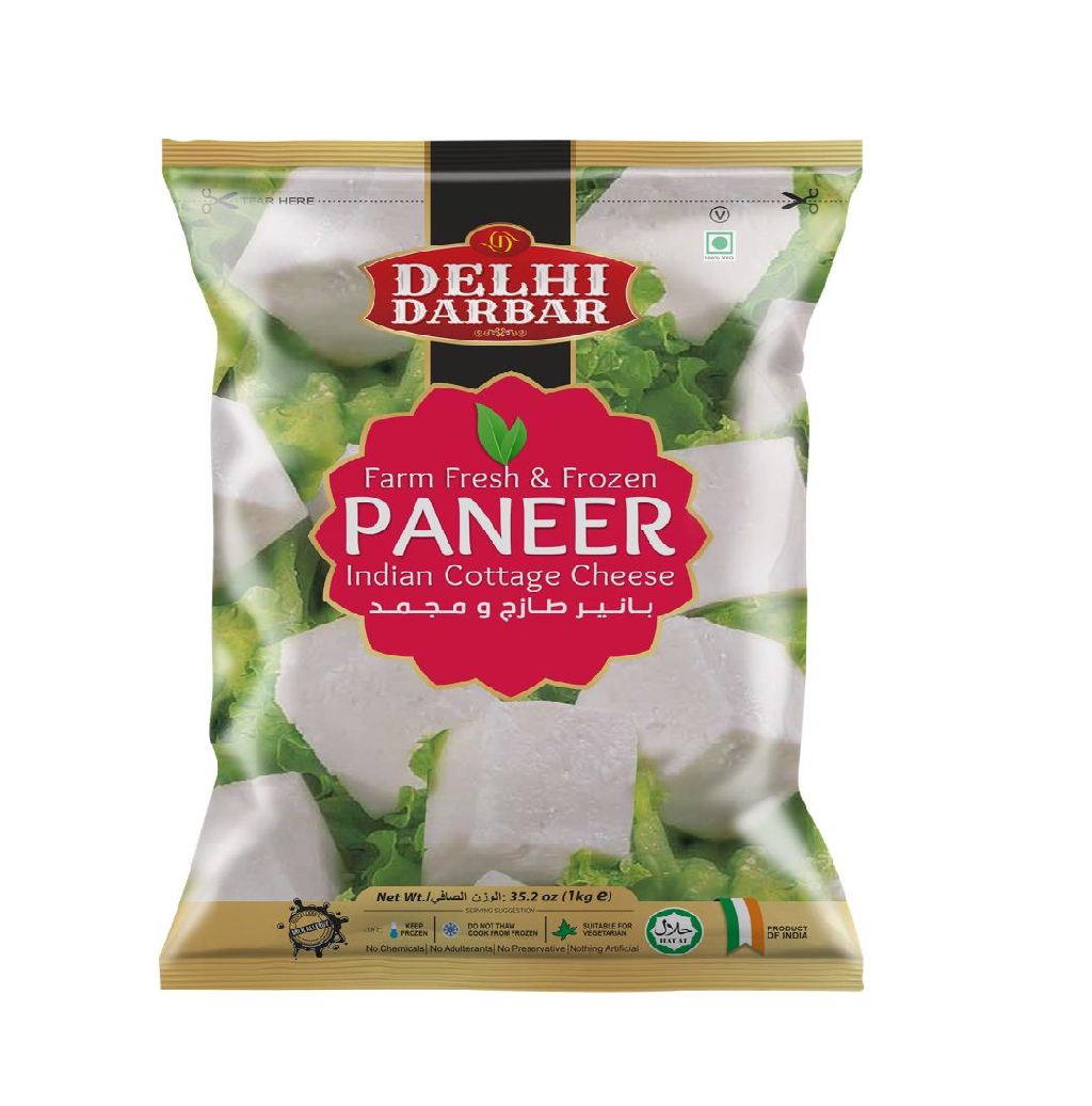 Delhi Darbar Diced Paneer Cubes (Chilled)