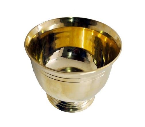 Brass Chandan Cup / Kumkum Bowl / Sandhana Kumba / Chandan Bela