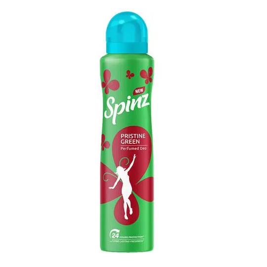 Spinz Pristine Green Perfumed Deodorant For Women