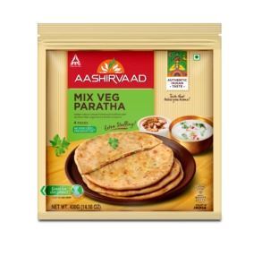 Aashirvaad Mix Veg Paratha (Chilled)