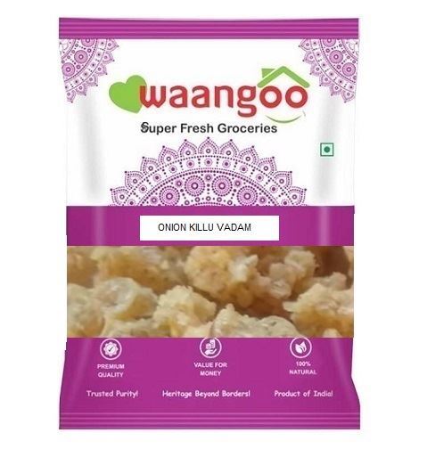 Waangoo Onion Killu Vadam/Vadam (Papad)