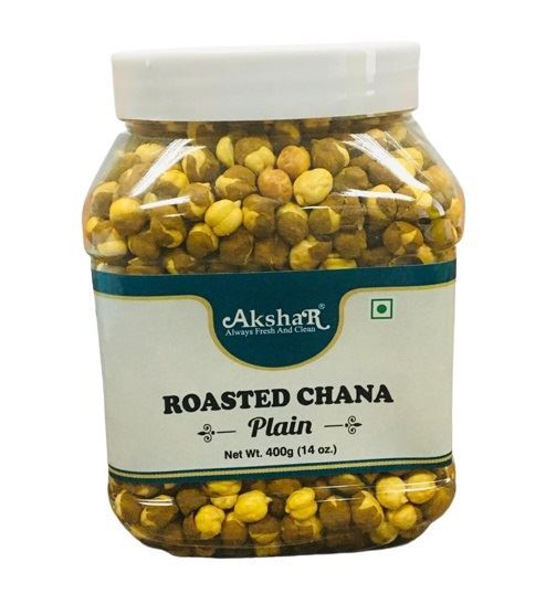 Akshar Roasted Chana Plain With Skin