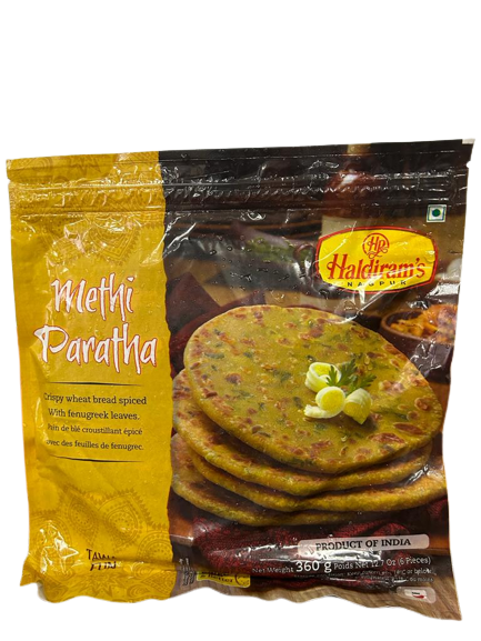 Haldiram's Methi Paratha (HR 0623) (Chilled)