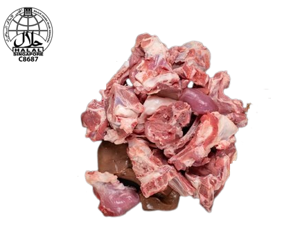 Fresh Indian Breed GOAT Meat With Bones (No Exchange Or Return On This Item)