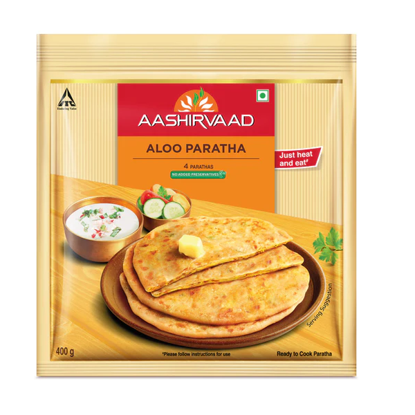 Aashirvaad Aloo Paratha (Chilled)