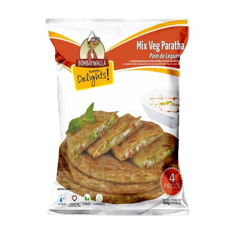 Bombaywalla Mix Veg Paratha (Chilled)