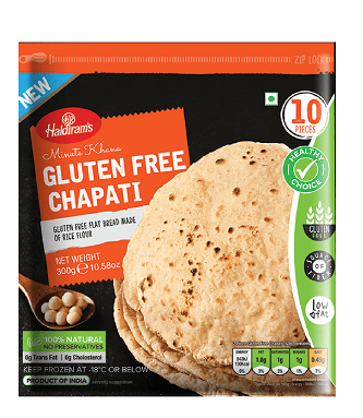 Haldiram's Gluten Free Chapati (HR 4578) (Chilled)