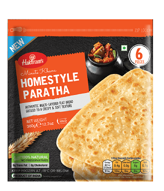 Haldiram's Home style Paratha (HR 1197) (Chilled)