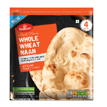 Haldiram's Whole Wheat Naan (Chilled)