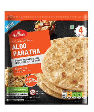 Haldiram's Aloo Paratha (HR 1135) (Chilled)