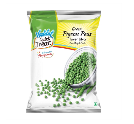 Vadilal Fresh Tuver Lilva (Pigeon Green Peas )Chilled 