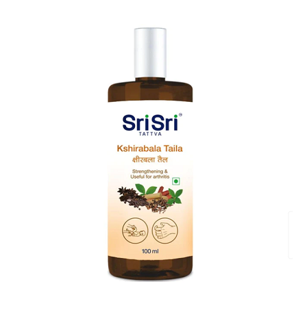 Sri Sri Tattva Ayurvedic Ksheerbala Taila Oil For Arthritis