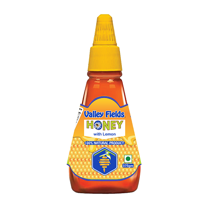 Valley Fields Natural Honey With Lemon