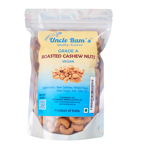 Uncle Ram's Grade A Roasted Cashew Nuts