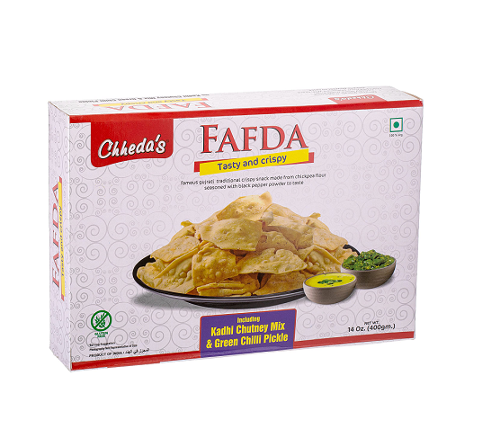 Chheda's Fafda With Chutney