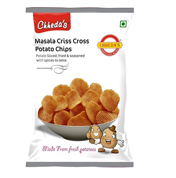 Chheda's Masala Potato Criss Cross