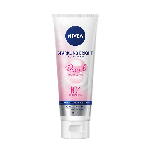 Nivea Sparkling Bright Pearly Micro Serum Facial Foam