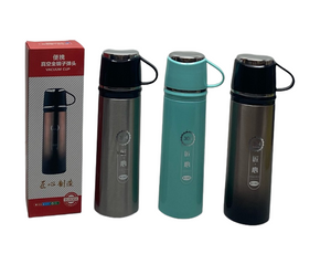 Thermos Flask with Cup NL 501480 (Colour May Vary) Pc 480 ml