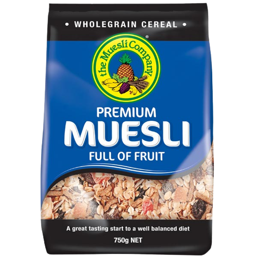Muesli Company Premium Fruit Muesli (Australia) (4000006852)750 g