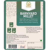 AR Foods Valam Organics & Naturals Barnyard Millet (Kuthiraivali) (Certified ORGANIC)