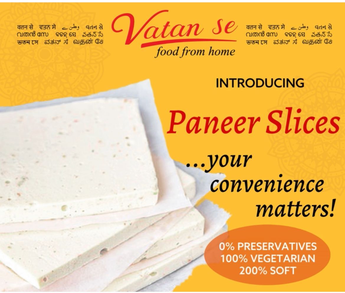 Vatan Se Fresh Cottage Cheese Paneer Slices (Delivered at least 2 days before it expires)