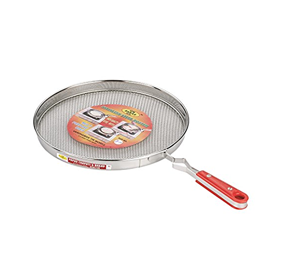 Om Paras Stainless Steel Multipurpose Roaster (Phulka Papad Jali)