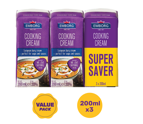 Emborg Cooking Cream Super value Pack (Chilled)