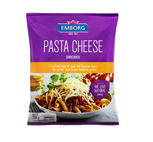 Emborg Shredded Pasta Cheese Topping (Chilled)