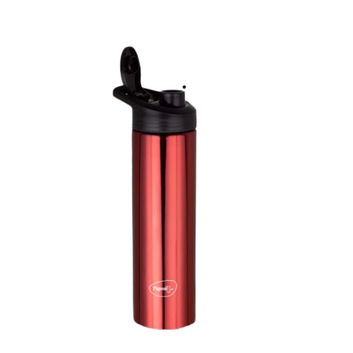 Pigeon Hot Kettle and Stainless Steel Water Bottle Combo (Silver)