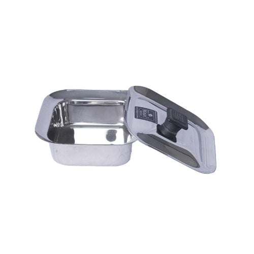 Stainless Steel Square Type Dish