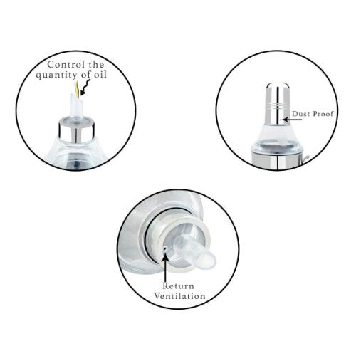 Stainless Steel Oil Dispenser For Kitchen (Pourer)