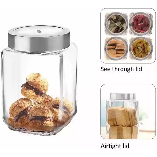 Cello Qube Fresh Storage Jar 2 Pcs Set