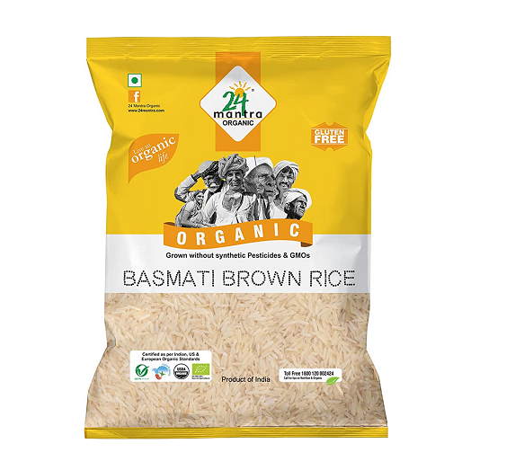 24 MANTRA Brown Basmati Rice (Certified ORGANIC)