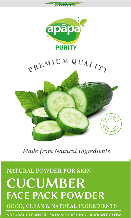 Apapa Cucumber Face Pack Powder