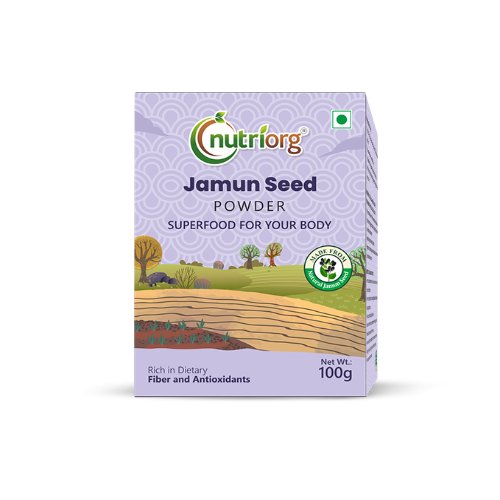 Nutriorg Jamun seed Powder (Certified ORGANIC)
