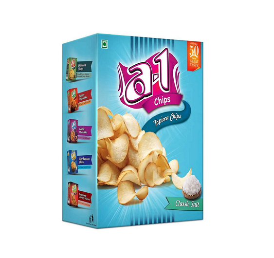 A1 Chips Tapioca Chips classic salt 