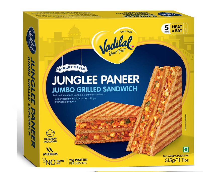 Vadilal Junglee Paneer Sandwich (Chilled)
