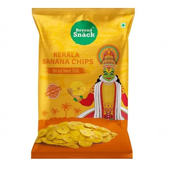 Beyond Snack Kerala Banana Chips Hot And Sweet Chilli 