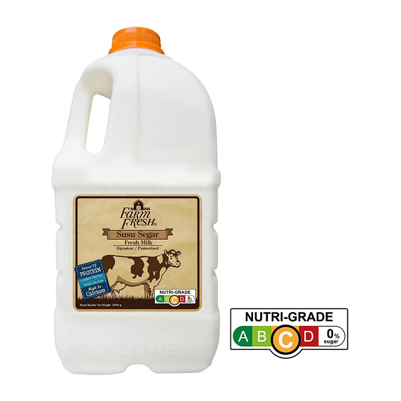 Farm Fresh Pure Fresh Milk (Delivered at least 4 days before it expires)