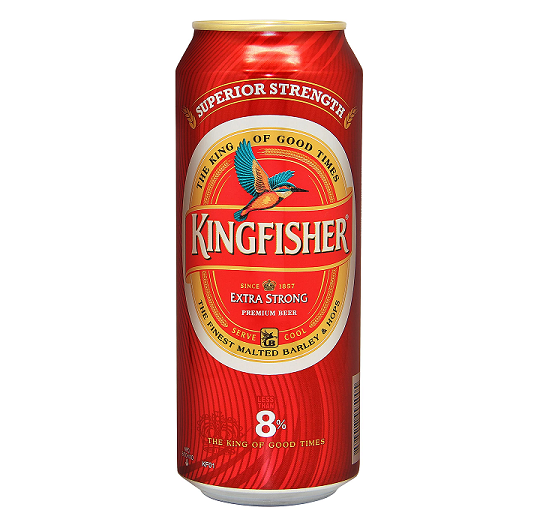 Kingfisher Premium Strong Beer Can